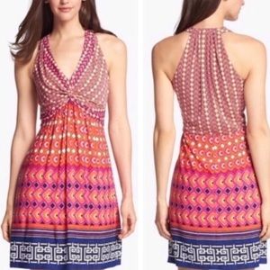 Laundry by Shelli Segal Geometric Knot Dress